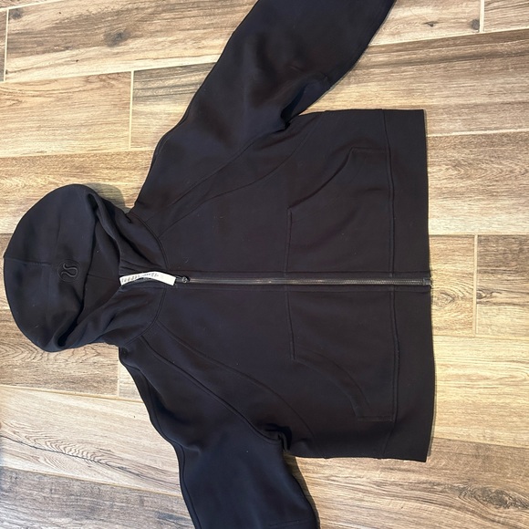 Lululemon Scuba Oversized, Full Zip Hoodie Medium/Large Black - Picture 4 of 4